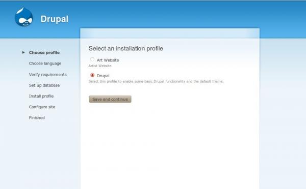 Custom Drupal Installer