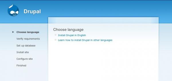 Default Drupal Installer